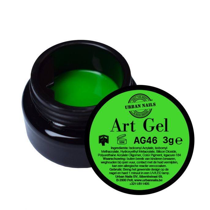 Urban Nails Art Gel AG46 Neon Groen