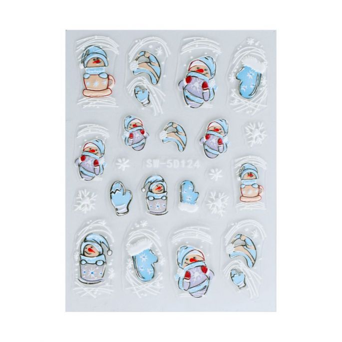 Nail Art Sticker Winter NASW - 04