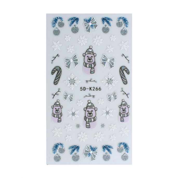 Nail Art Sticker Winter NASW - 08