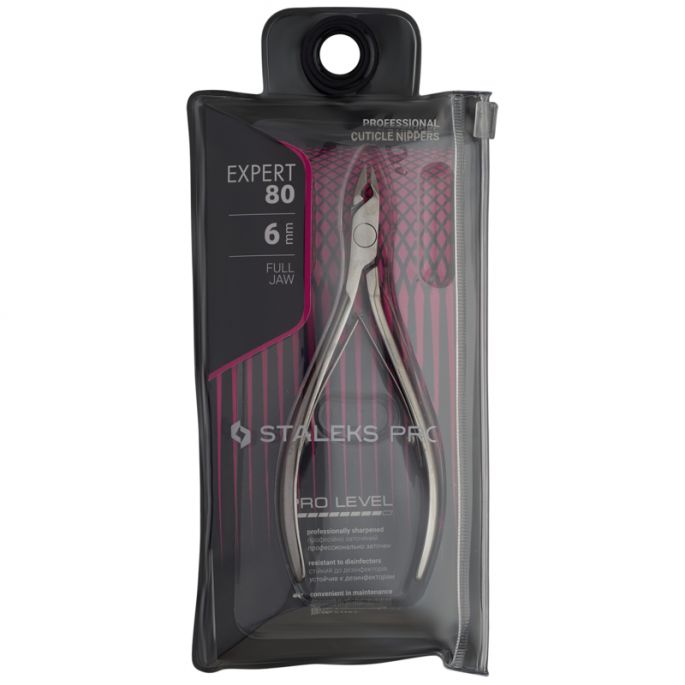 Staleks Pro Cuticle Nipper Expert Full Jaw | NE-80-6