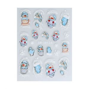 Nail Art Sticker Winter NASW - 04